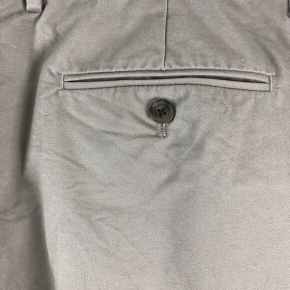 J. Crew Khaki Tan Chino Bedford Zip Hook Closure Pockets Workwear Dress Pants - Picture 5 of 7